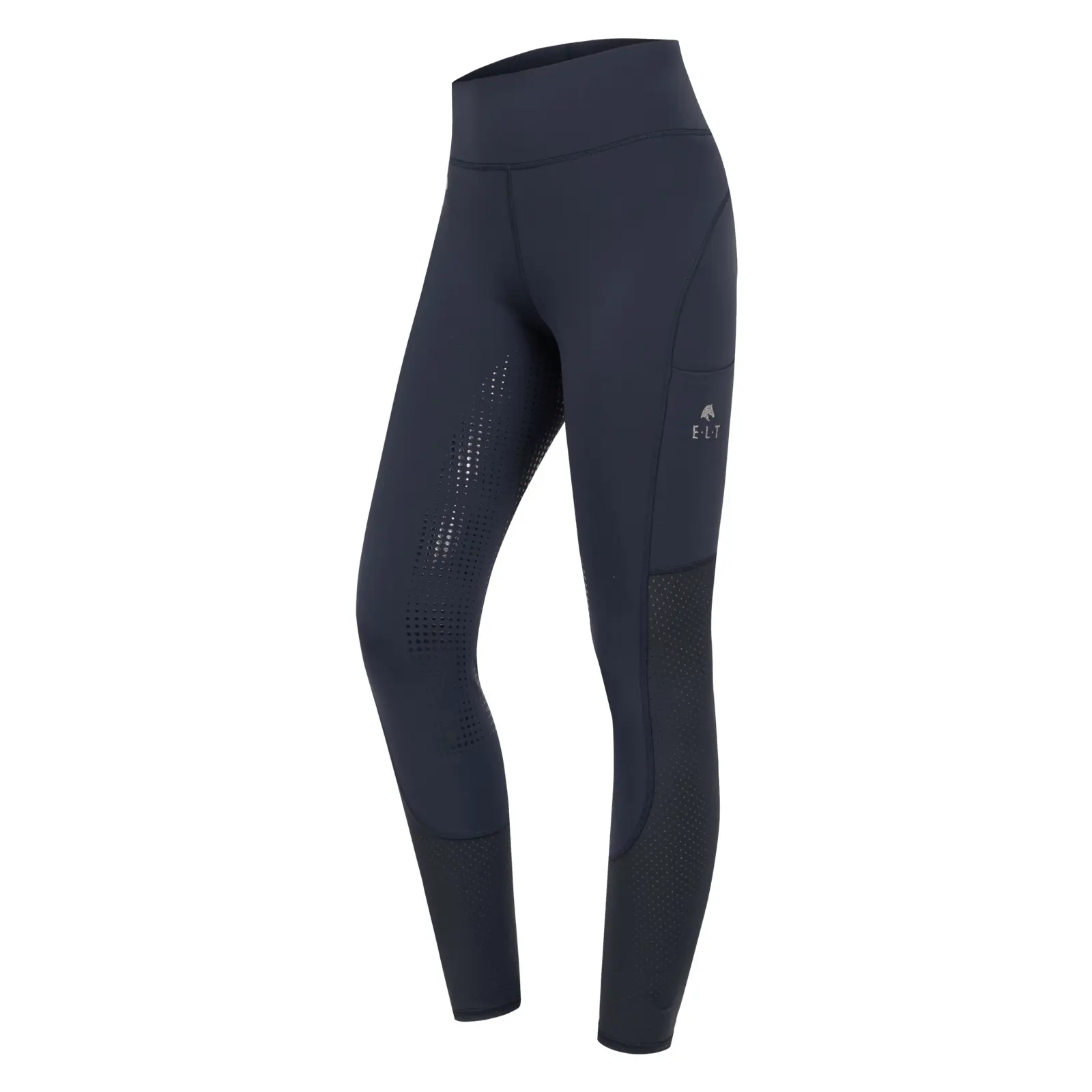 Reitleggings full grip hohe Taille Damen ELT Hanna