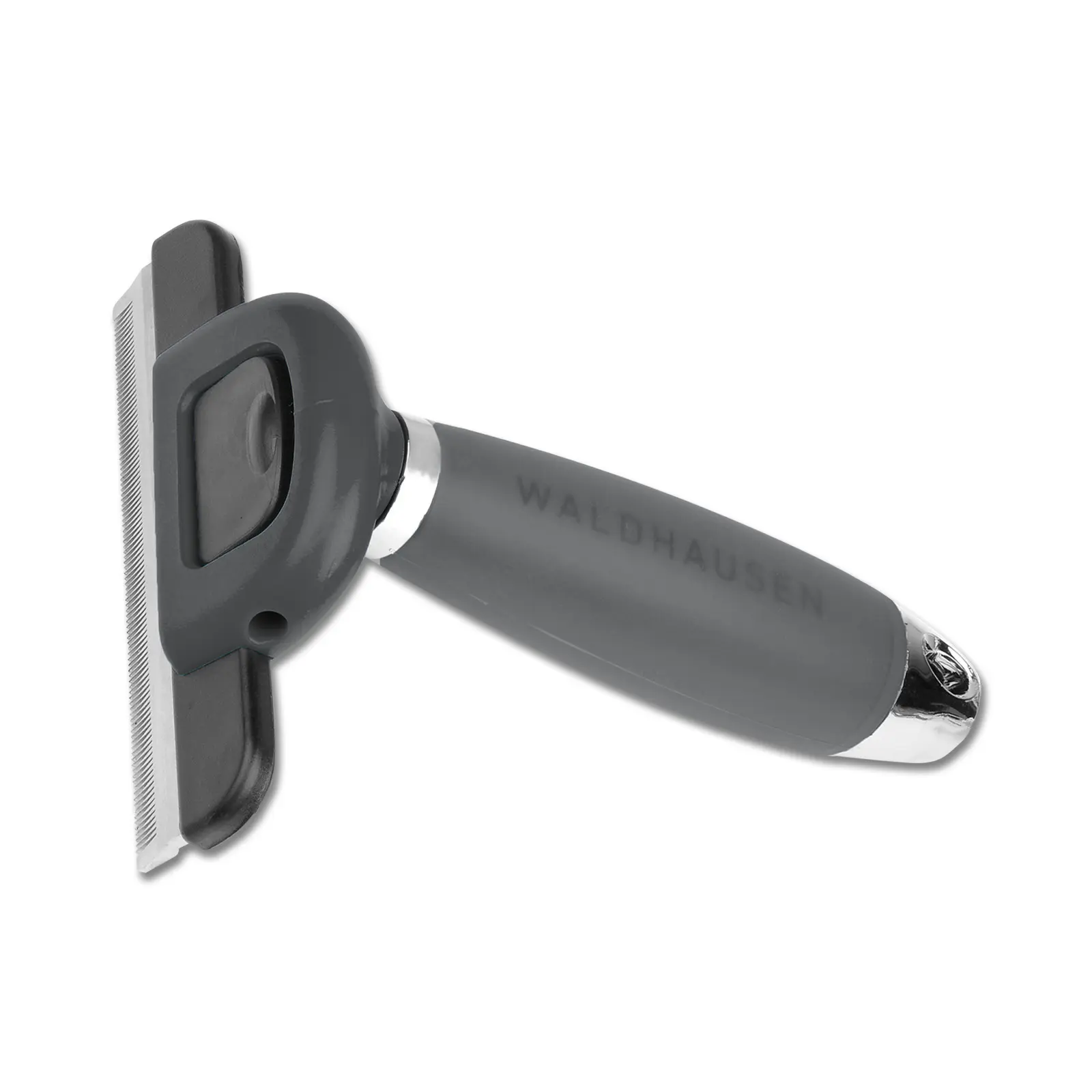 Waldhausen Noir Horse Moulting Comb With Gel Handle