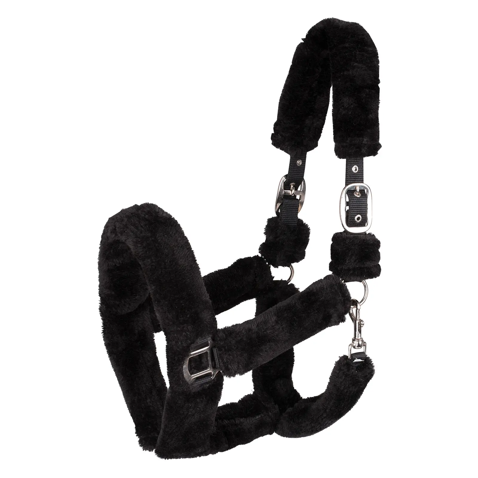 Waldhausen Noir Fur Halter For Horse Cozy