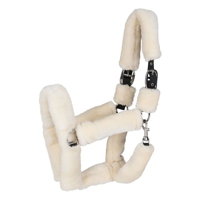 Waldhausen Beige Fleece Halter For Pony Cozy