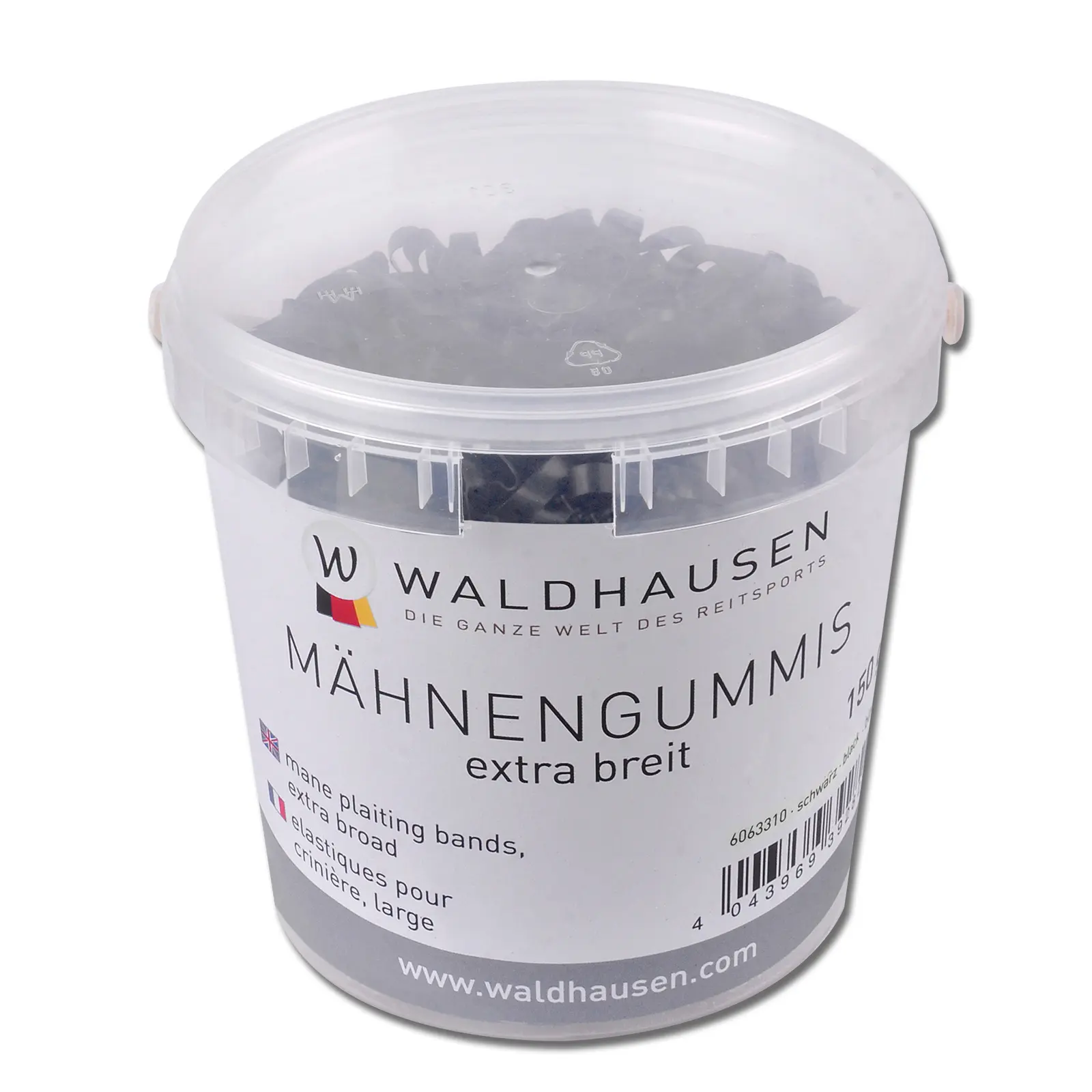 Waldhausen Noir Extra Wide Mane Elastic