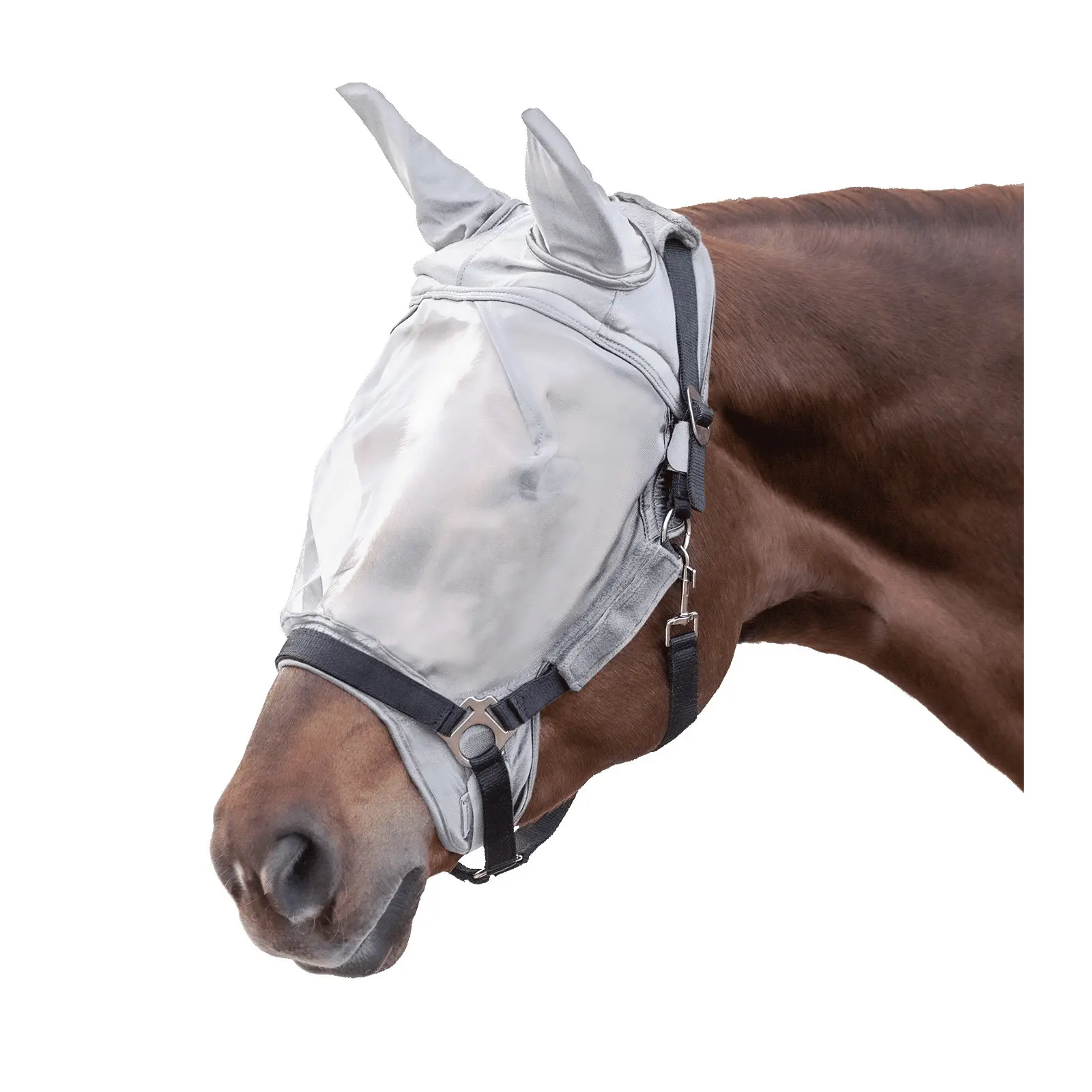 Waldhausen Gris Fly Mask With Ear Protection For Cattle Premium