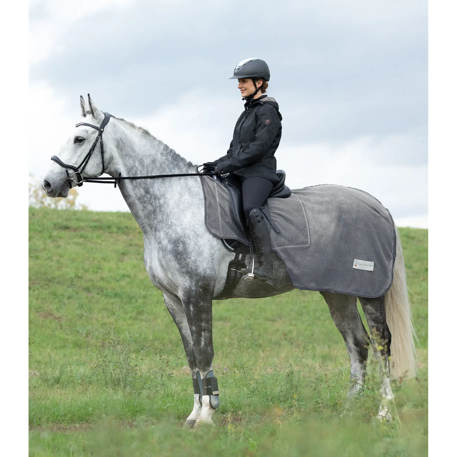 Comparer les prix de Couverture anti-mouches pour cheval Waldhausen Comfort