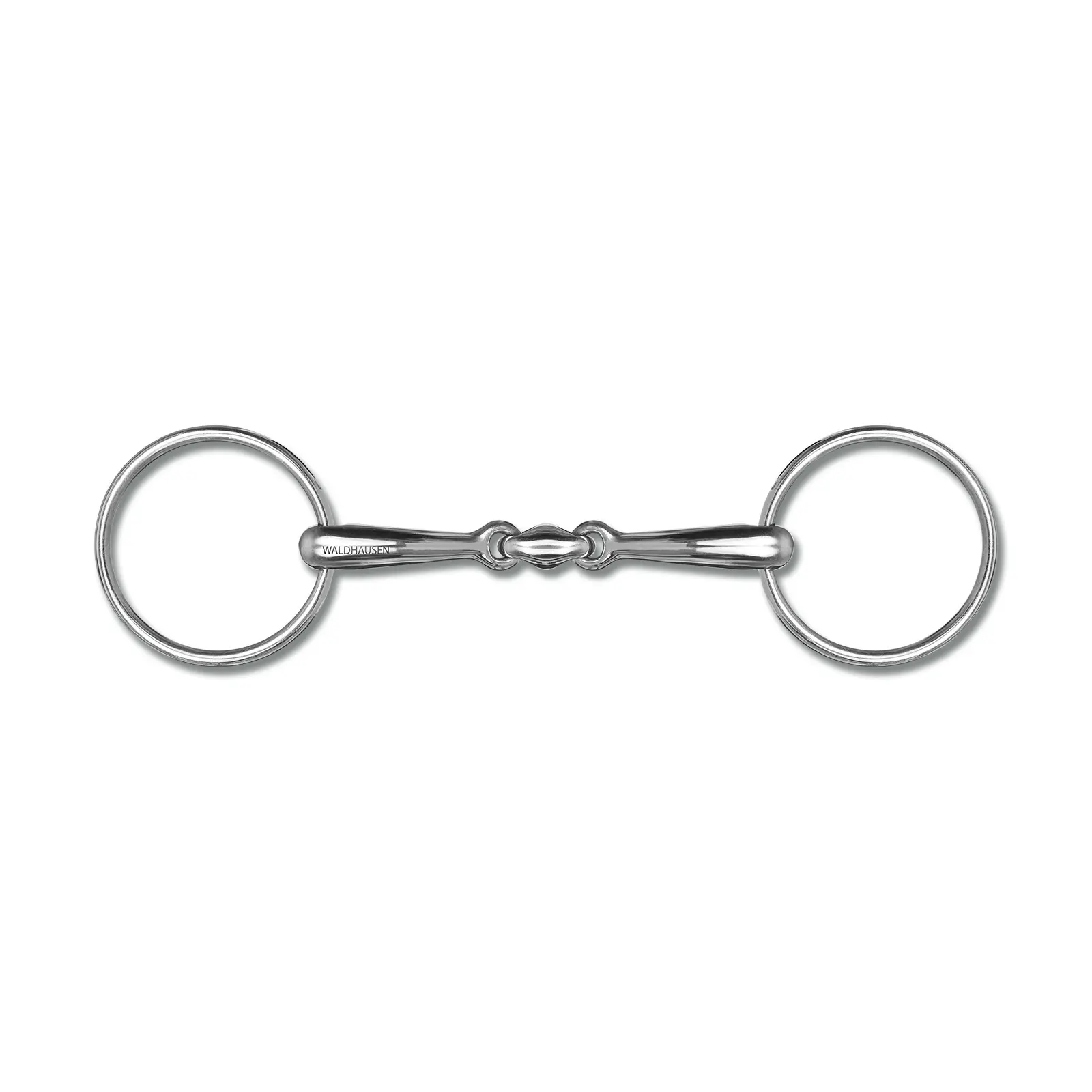 Waldhausen Argenté Double Jointed Snaffle For Horse Massif