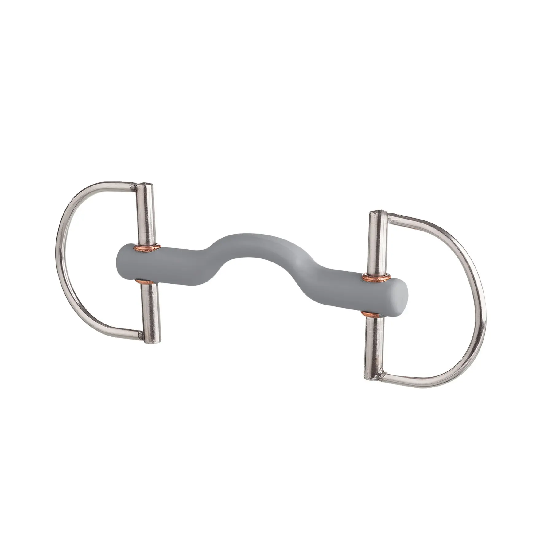 Beris Gris Gentle Bit For Horse With Tongue Passage Cannon