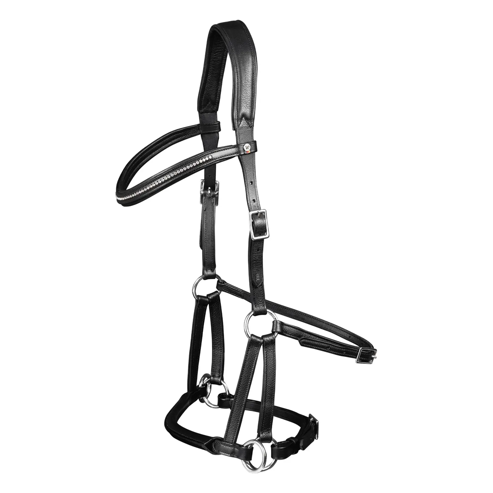 Meilleurs prix pour Bridon sans mors pour cheval Waldhausen X-Line Nuova