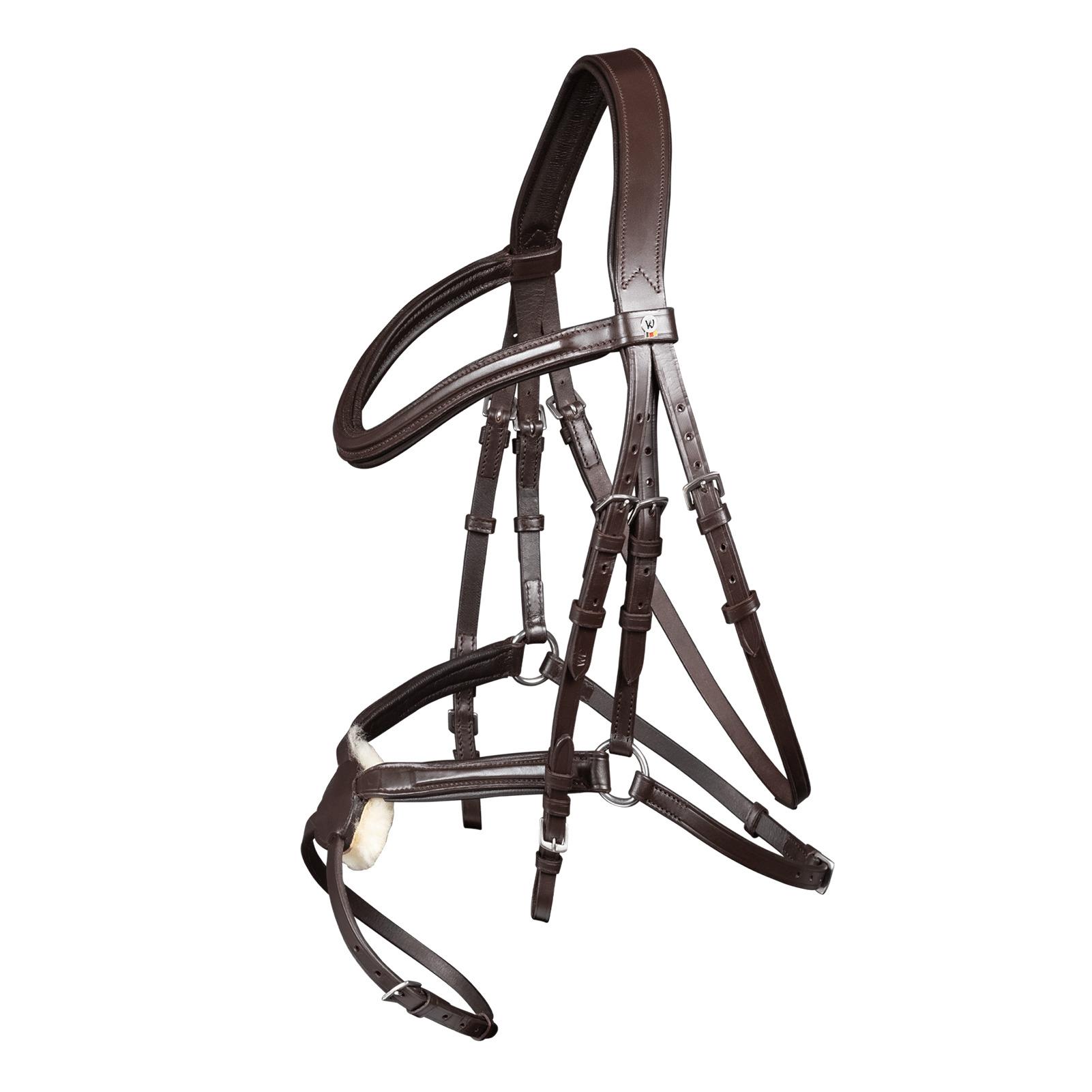 Briglia Snaffle con archetto incrociato Waldhausen X-Line