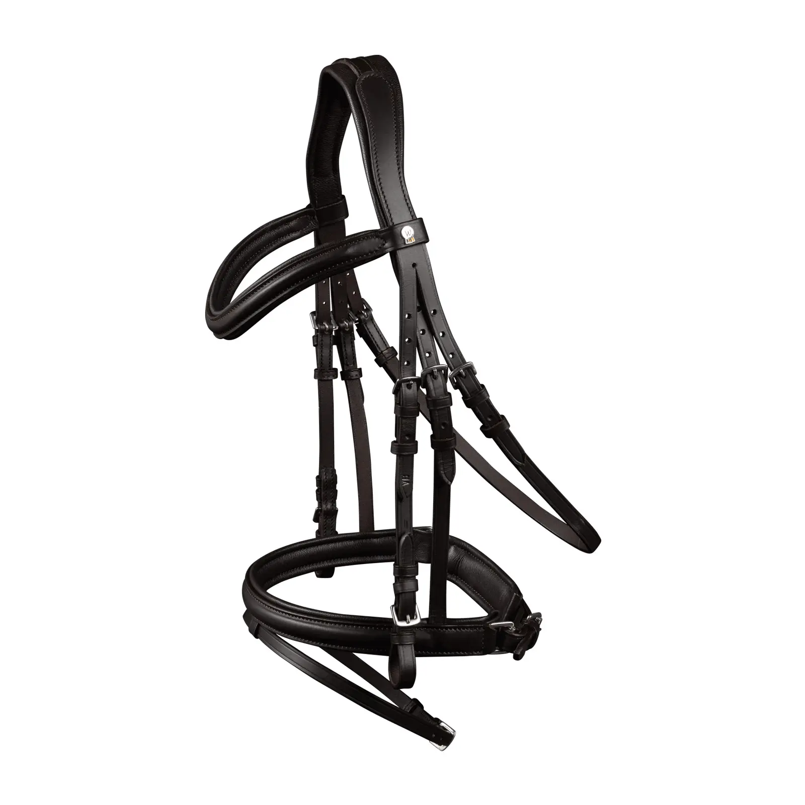 Waldhausen Marron Combined Anatomic Noseband Bridle X-Line Stockholm
