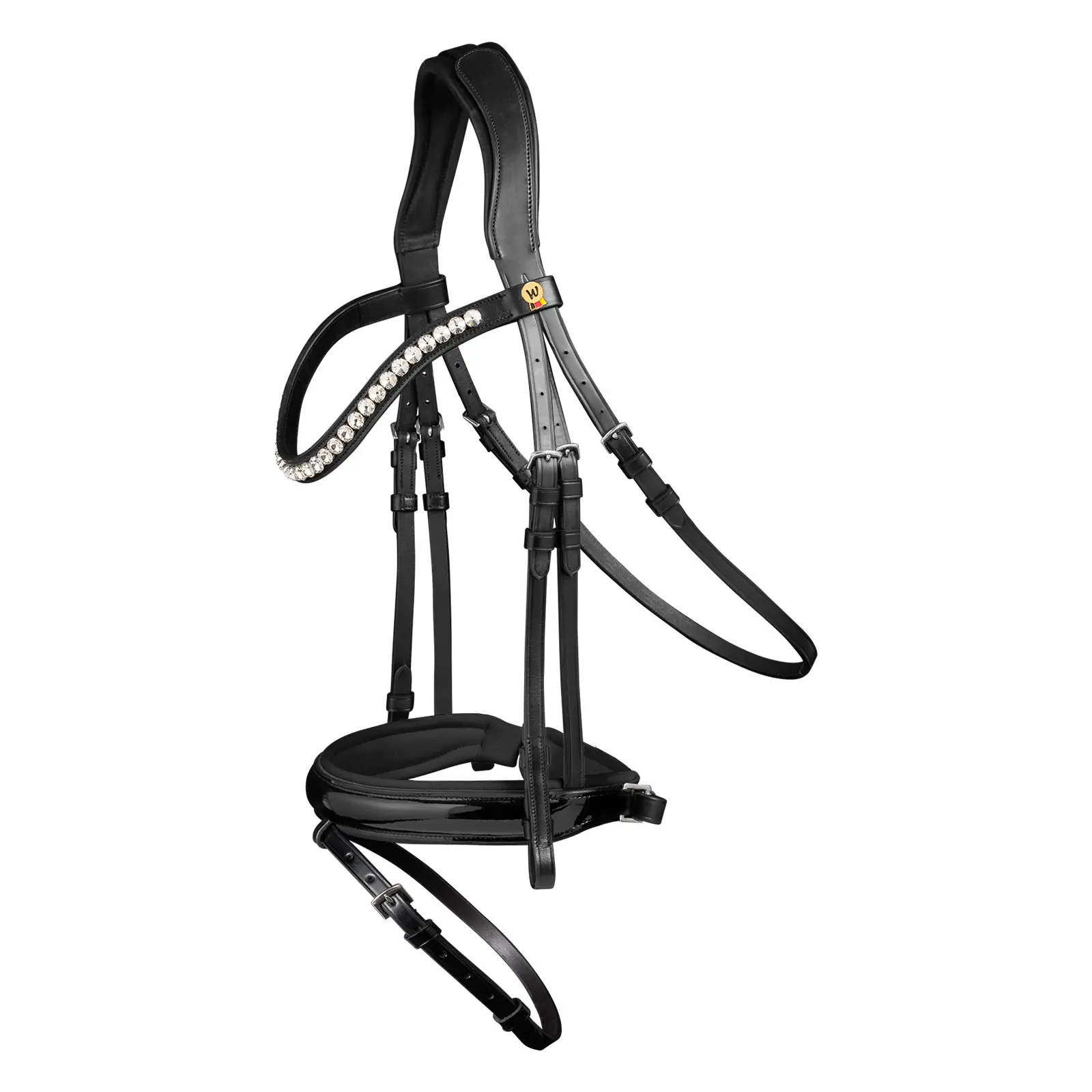 Waldhausen Noir Bridles For Horses S-Line Timeless