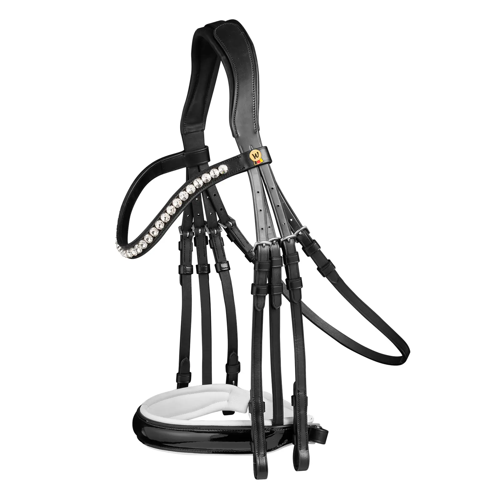 Waldhausen Noir Bridles For Horses S-Line Timeless