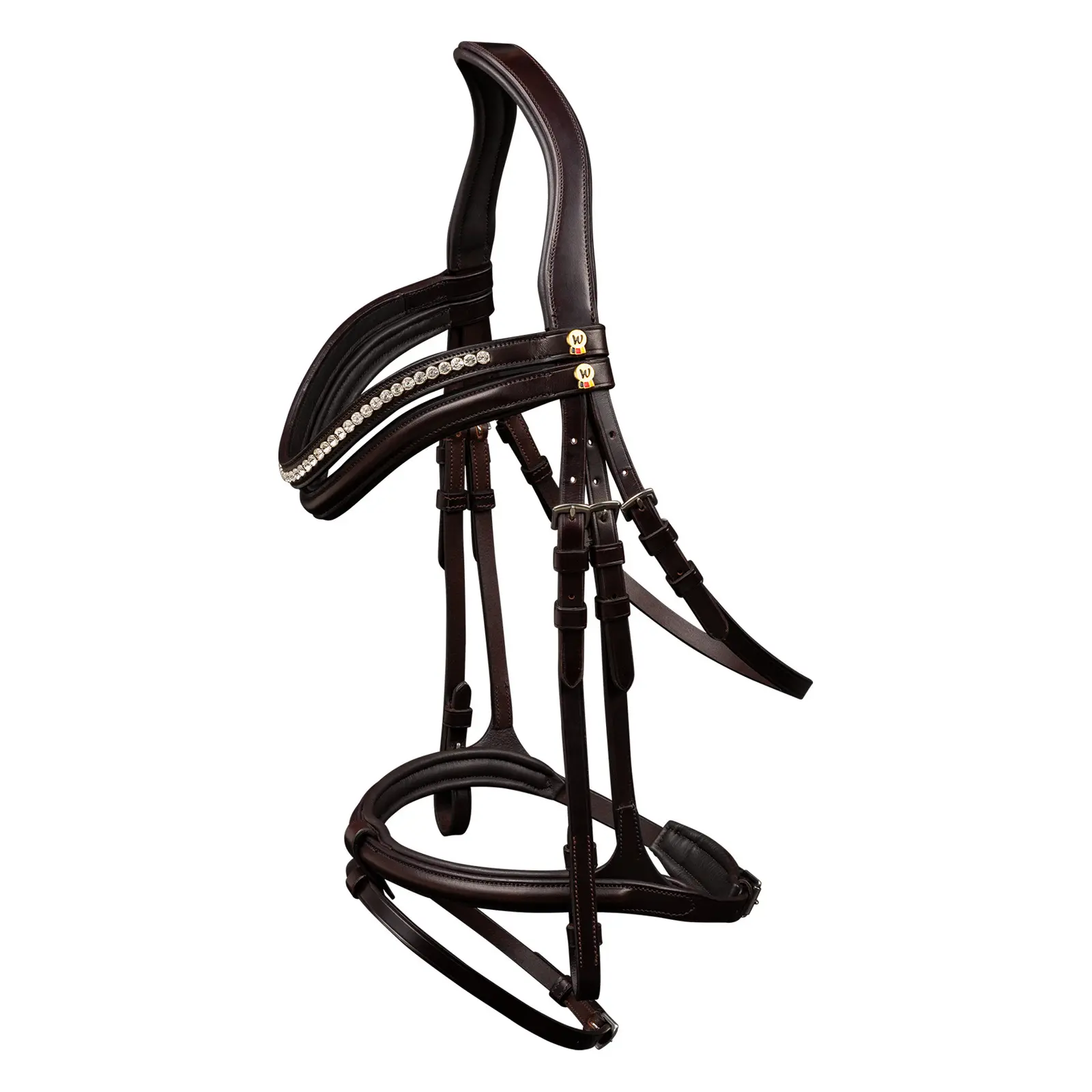 Waldhausen Marron Combined Riding Bridle And Noseband S-Line Harmony