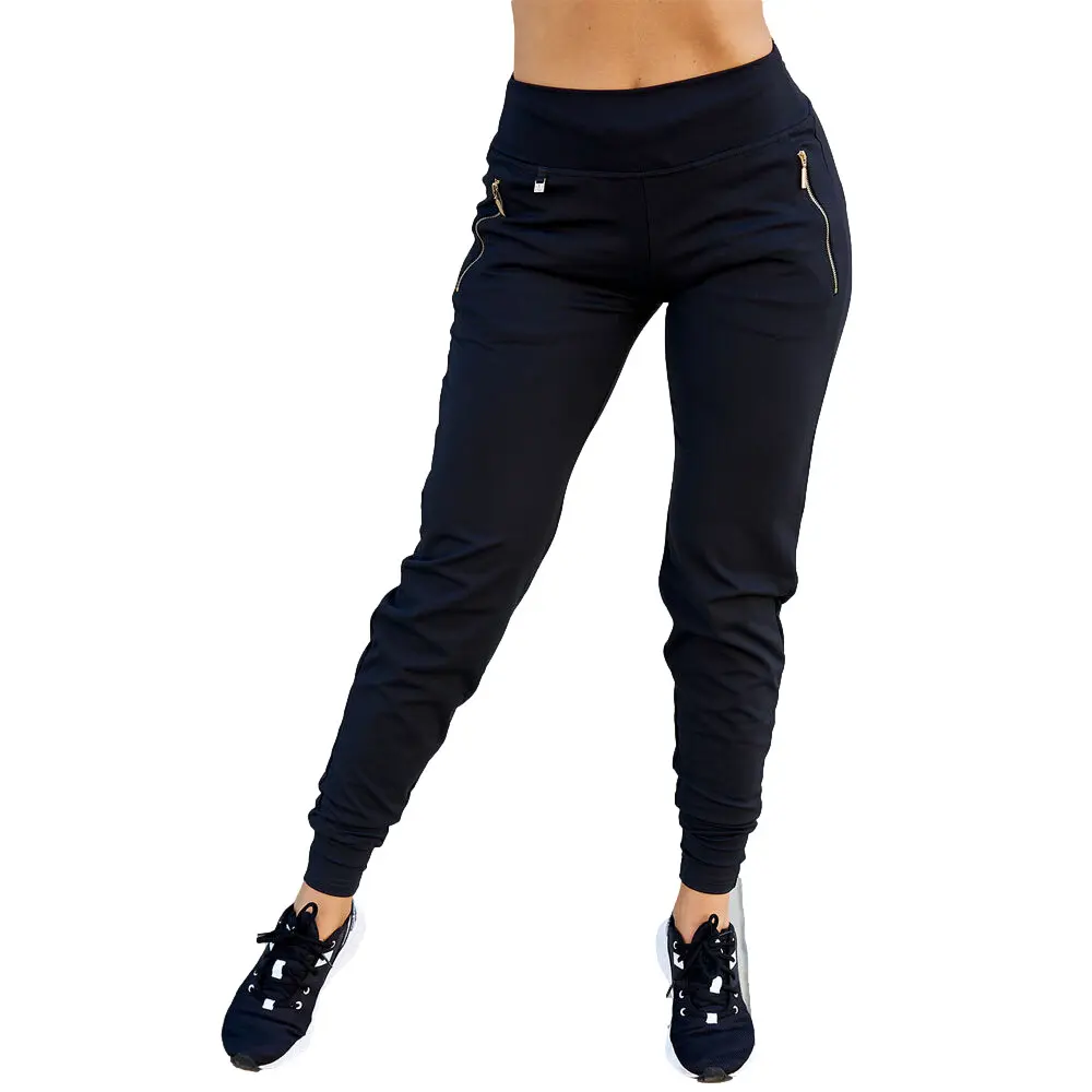 Pantaloni zip distintivi donna  Edge