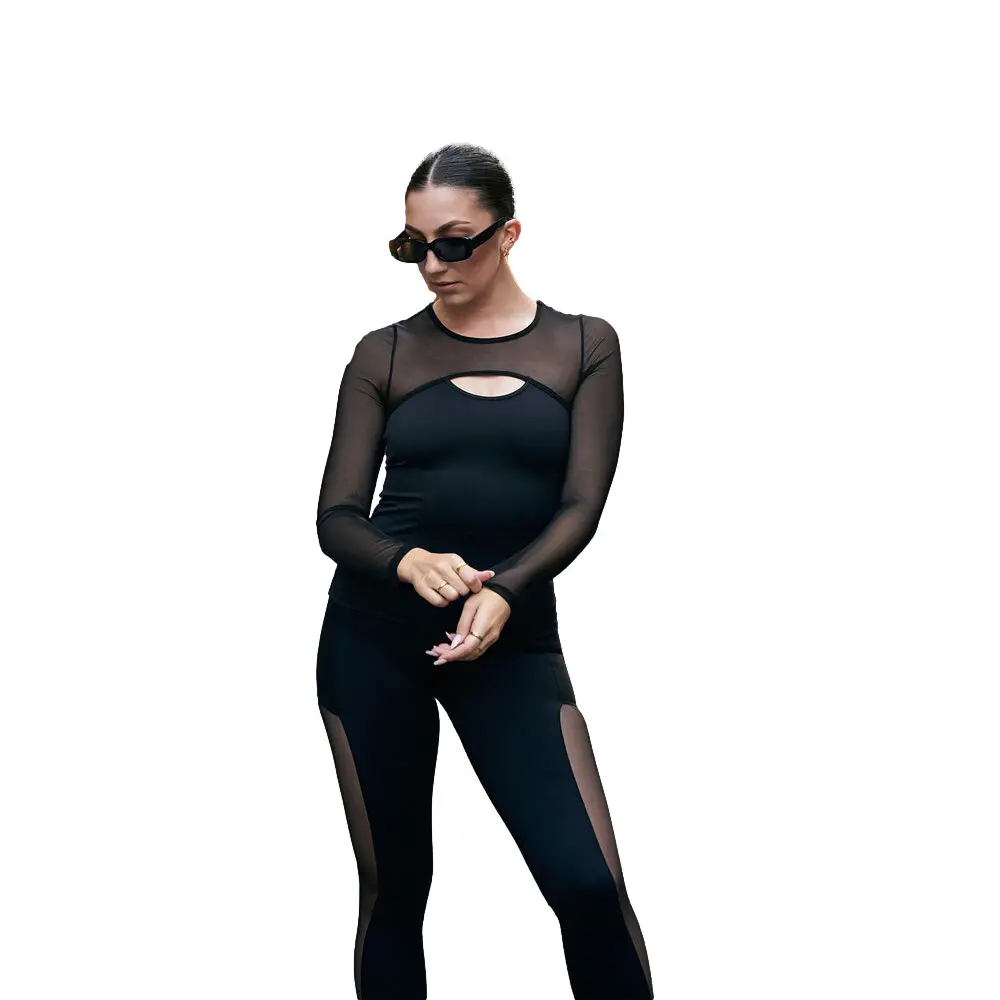 Image of Body mit langen Ärmeln, Damen Wallderinska Edge