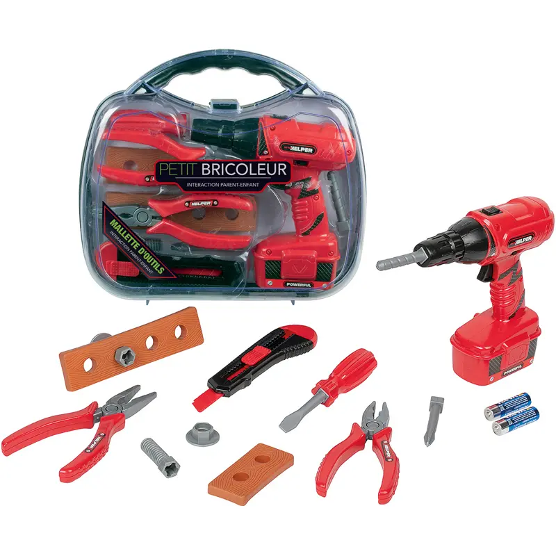 3437012033134 - Werkzeugkoffer mit Bohrmaschine WDK Partner