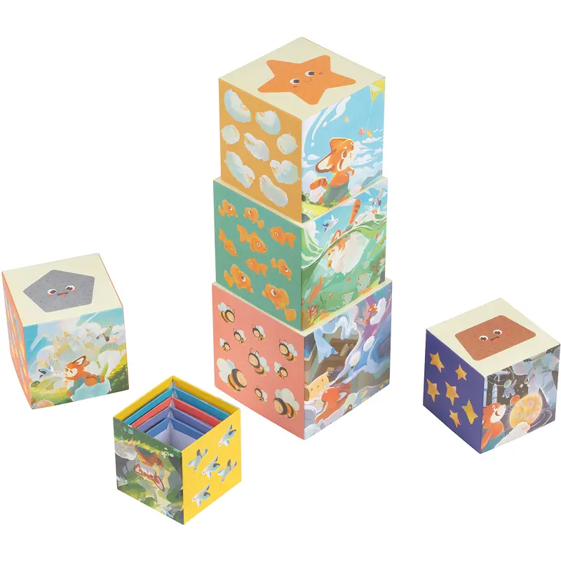 3437012323716 - Puzzle mit 0 Teilen Cubes Eveil