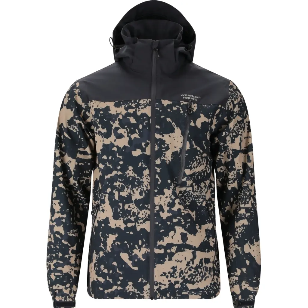 Hooded Jacket Weather Report Delton Aop AWG W-PRO 15000