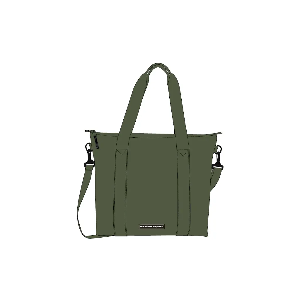 Tote Bag Weather Report Bronze PU
