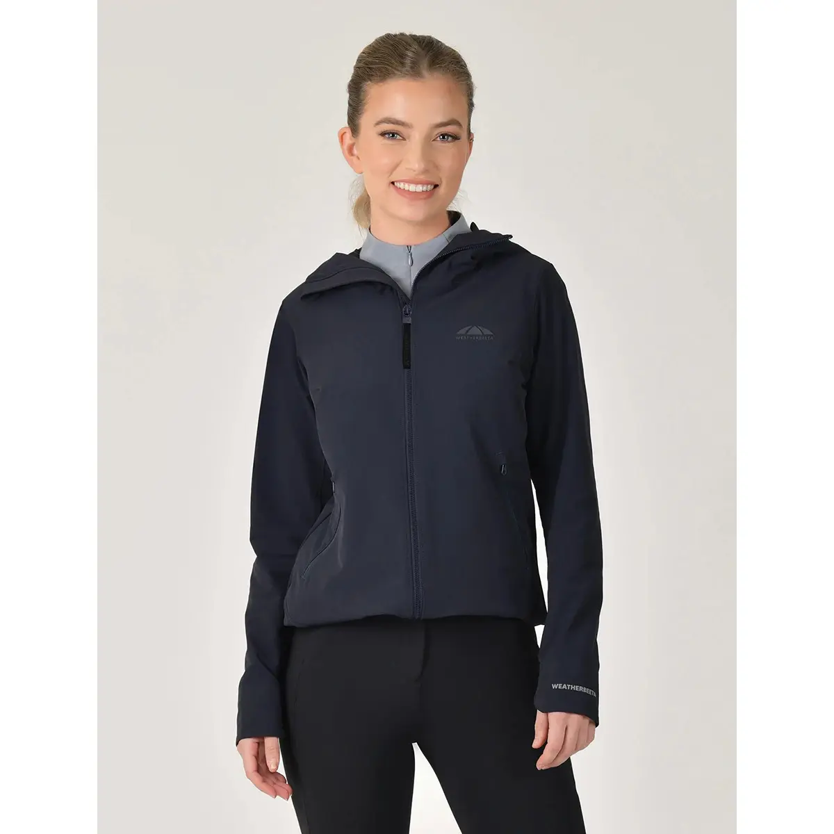 Weatherbeeta Women's Bleu Full Zip Waterproof Equestrian Jacket