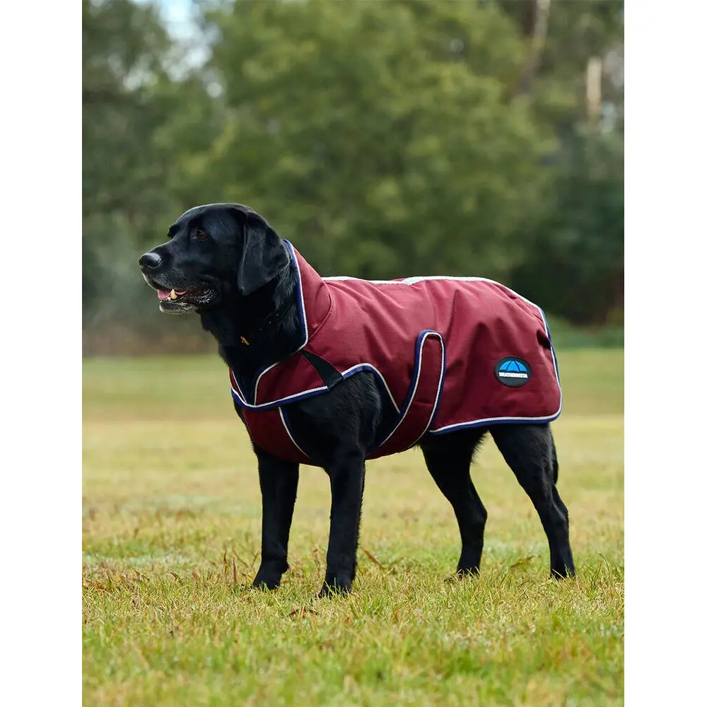 Comparer les prix de Manteau pour chien Weatherbeeta Comfitec Premier Deluxe - Rouge - 80 cm