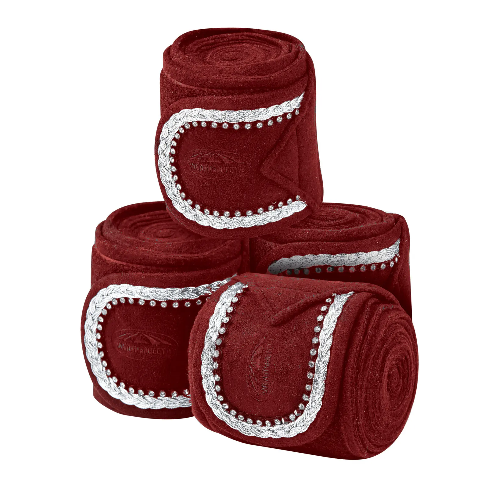 Meilleurs prix pour Lot de 4 bandes d'équitation Weatherbeeta Prime Bling