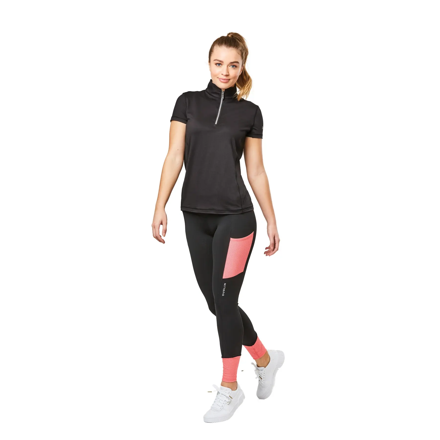 Legging équitation taille mi-haute femme Dublin Power Performance
