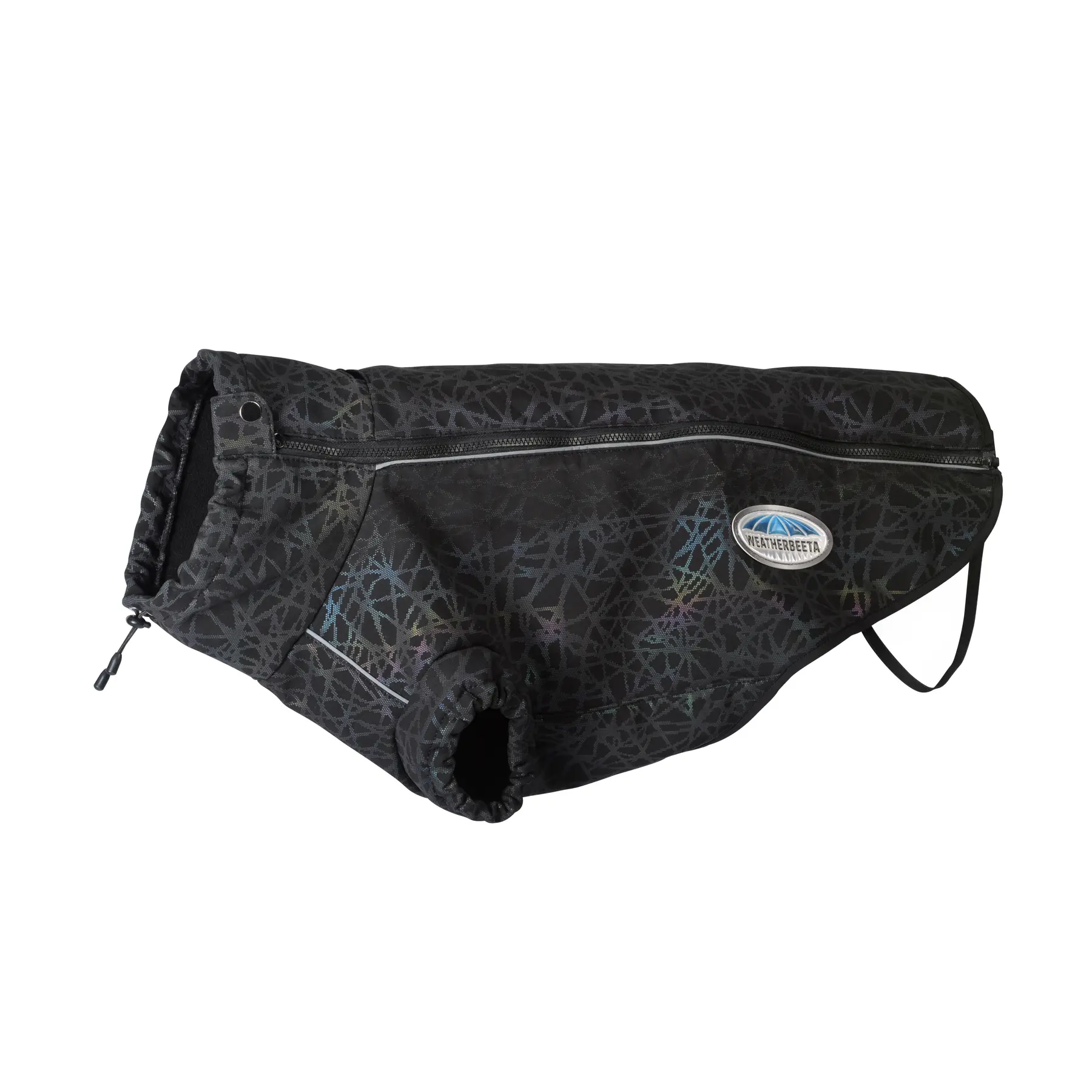 Weatherbeeta Noir Active Reflective Dog Coat Comfitec