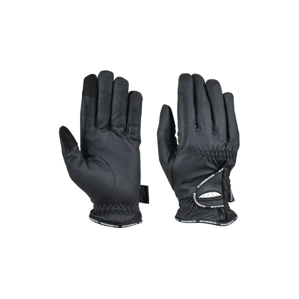 Gants d'équitation cuir Weatherbeeta Heat-Tec