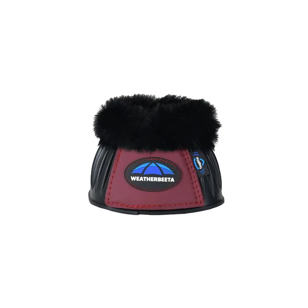 Weatherbeeta Noir Rubber Polar Horse Bells Tough-Tec Prime