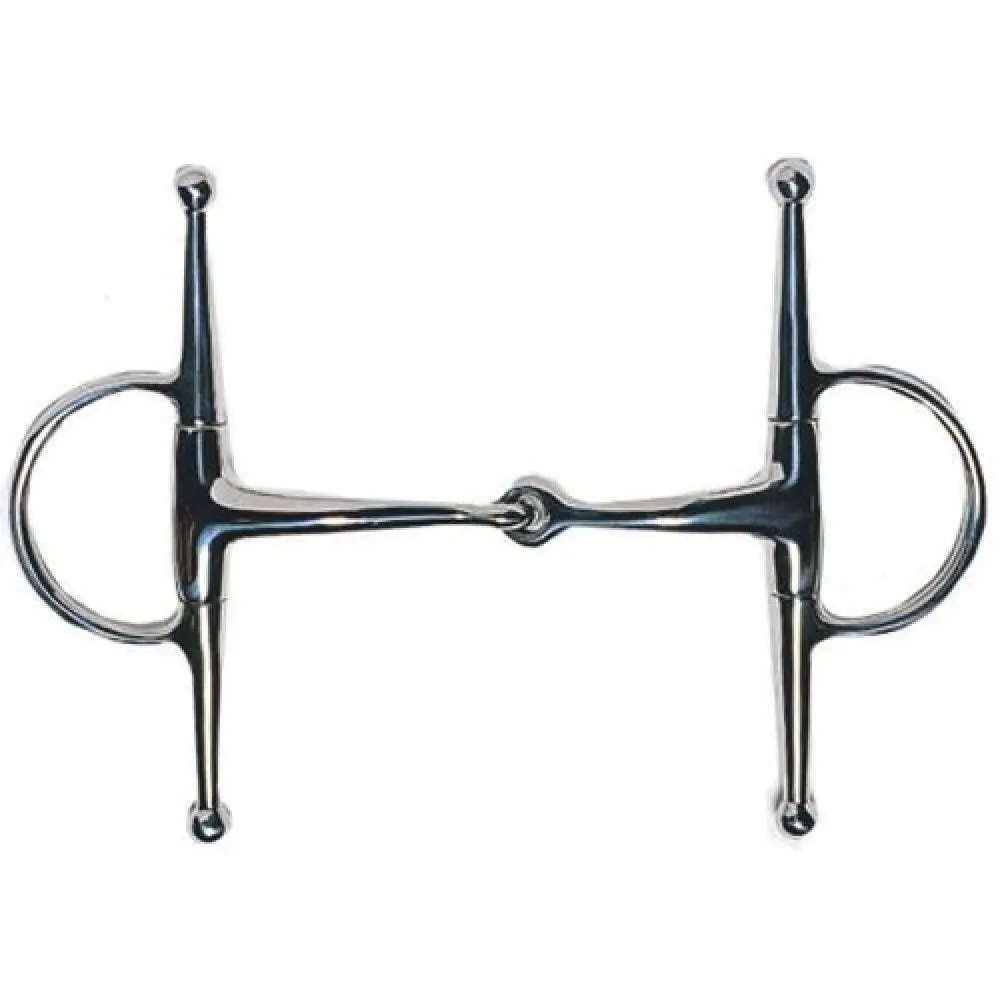 Meilleurs prix pour Mors à filet articulé en acier inoxydable pour cheval Weatherbeeta Korsteel
