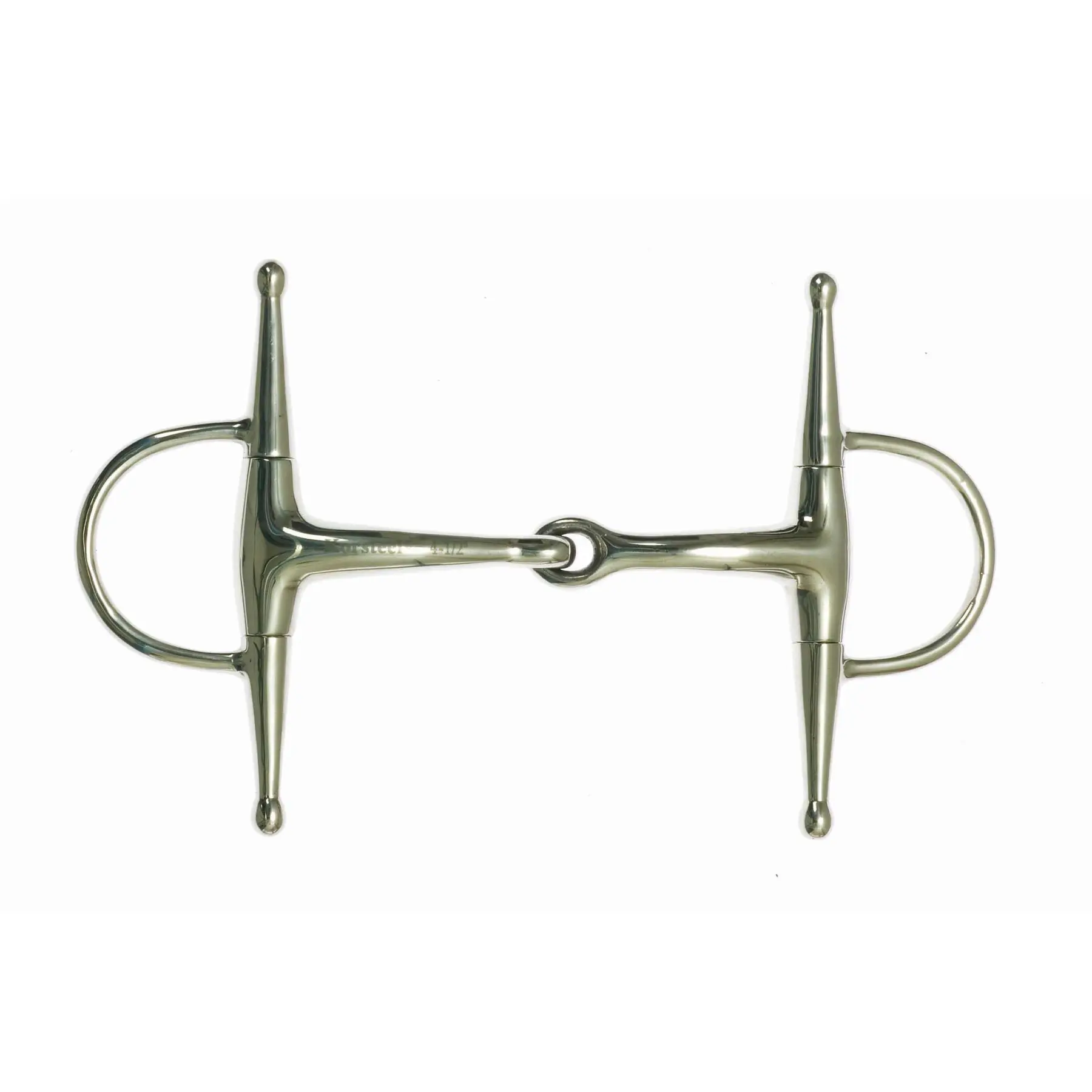 Mors à filet à joue complète korsteel en acier inoxydable, en cuivre et en acier pour cheval Weatherbeeta Korsteel