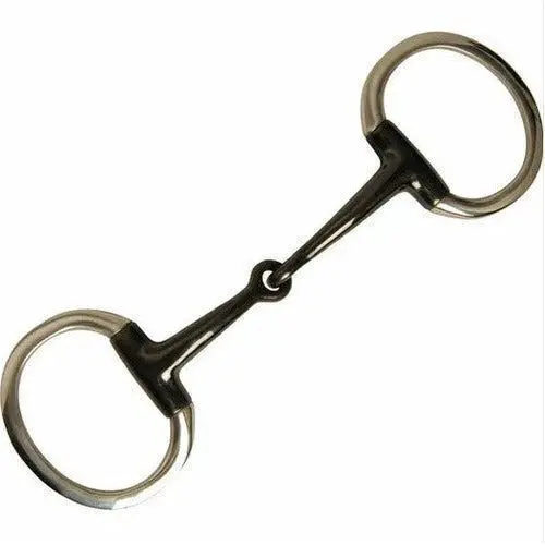 Mors à filet articulé en fer doux pour cheval Weatherbeeta Korsteel
