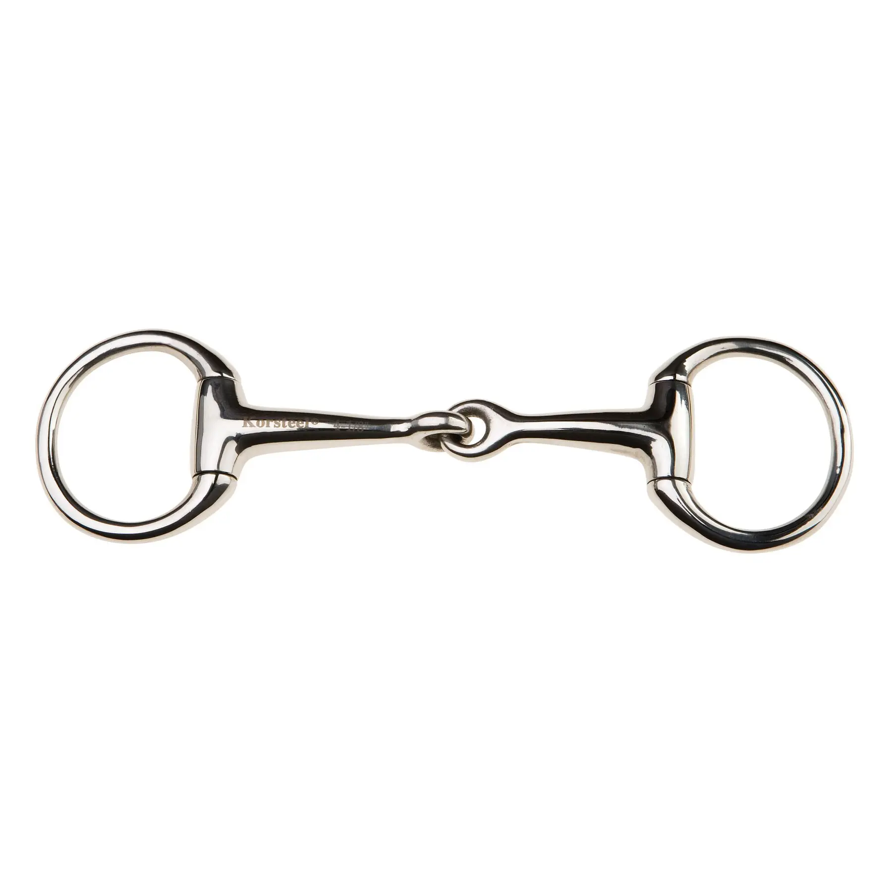 Weatherbeeta Argenté Two-Ring Snaffle Bit Articulated Horses