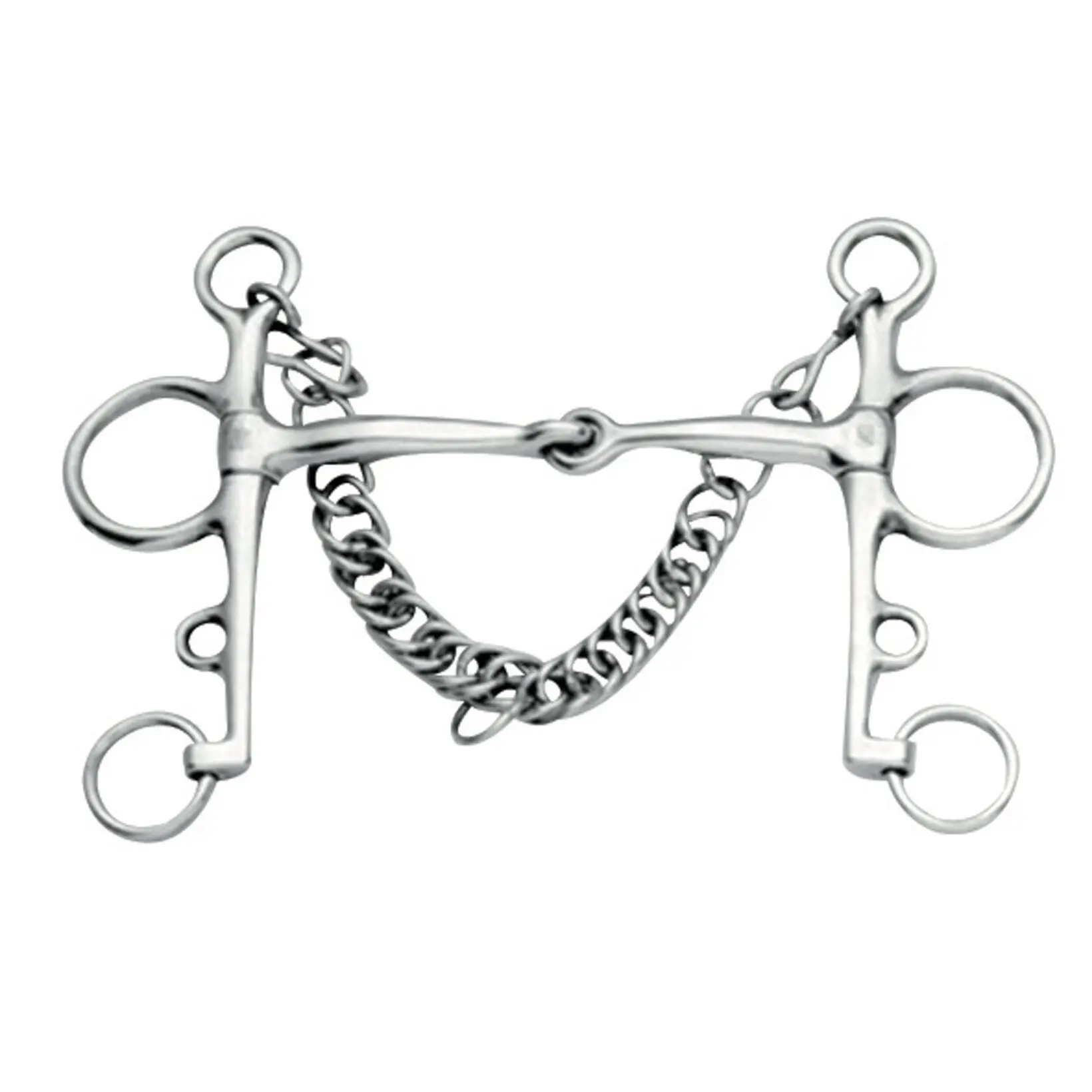 Comparer les prix de Mors pelham articulé en acier inoxydable pour cheval Weatherbeeta Korsteel
