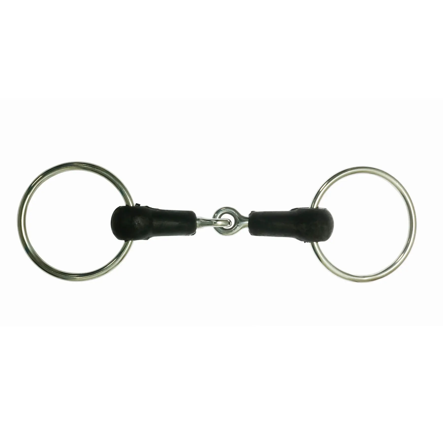 Meilleurs prix pour Mors à filet, à anneau libre articulé et en caoutchouc dur pour cheval Weatherbeeta Korsteel