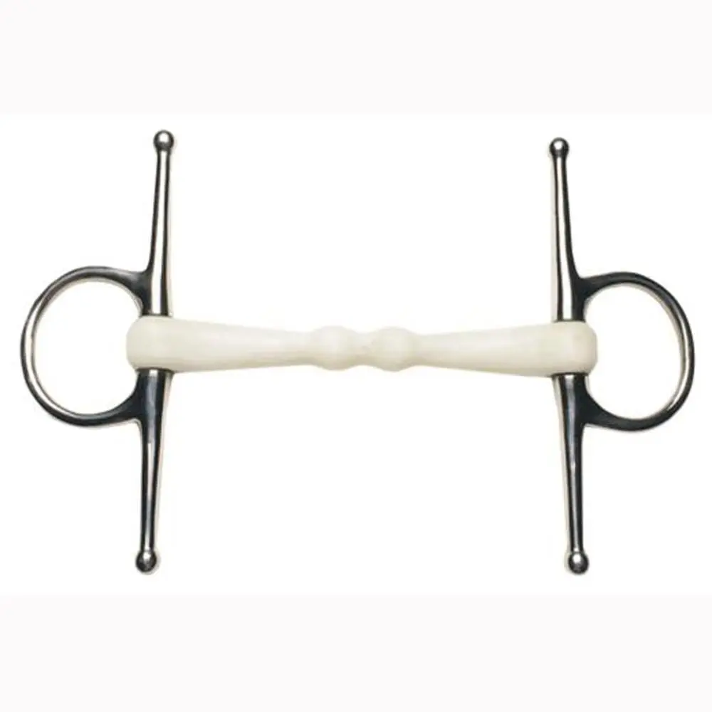 Comparer les prix de Mors à filet et à joue pleine pour cheval Weatherbeeta Korsteel Flexi Mullen Mouth