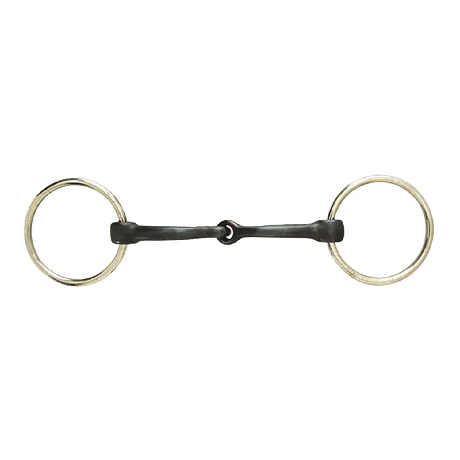Mors à filet à anneaux lâches articulés pour cheval Weatherbeeta Korsteel