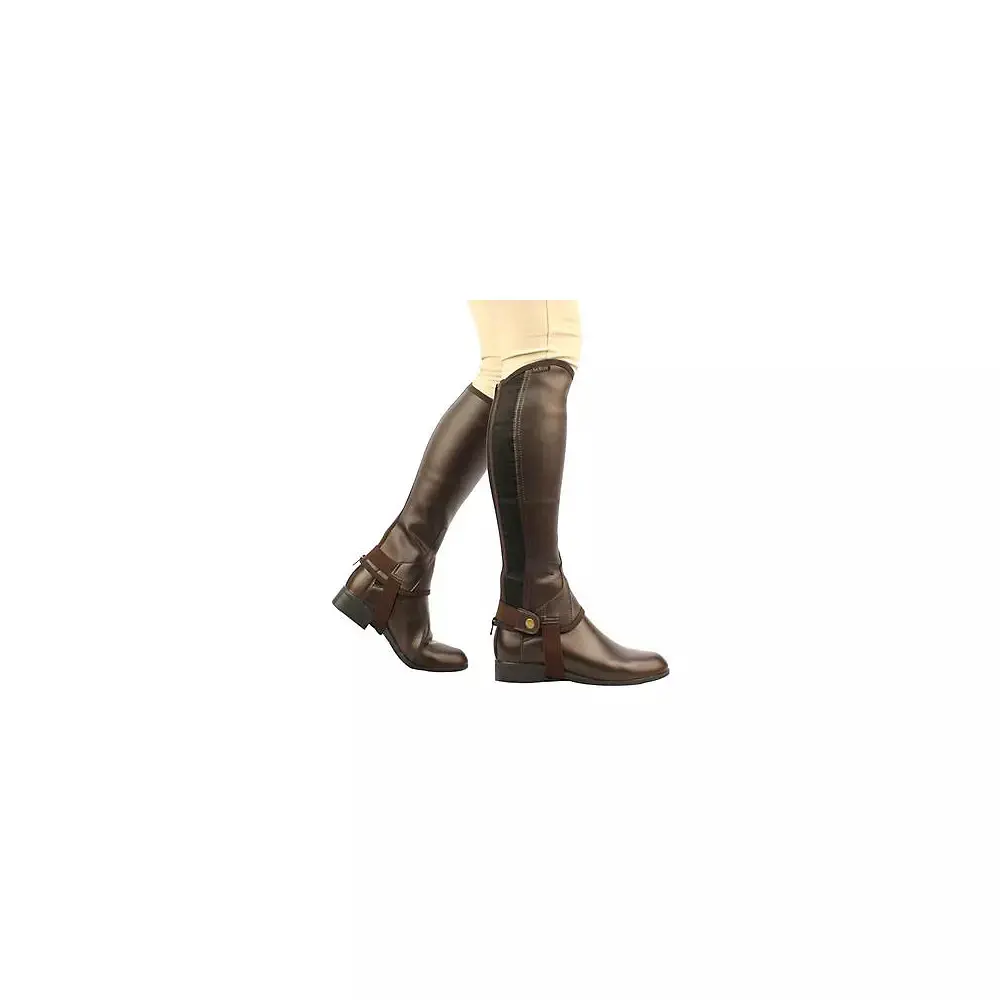 Comparer les prix de Mini-chaps fille Weatherbeeta Saxon Equileather