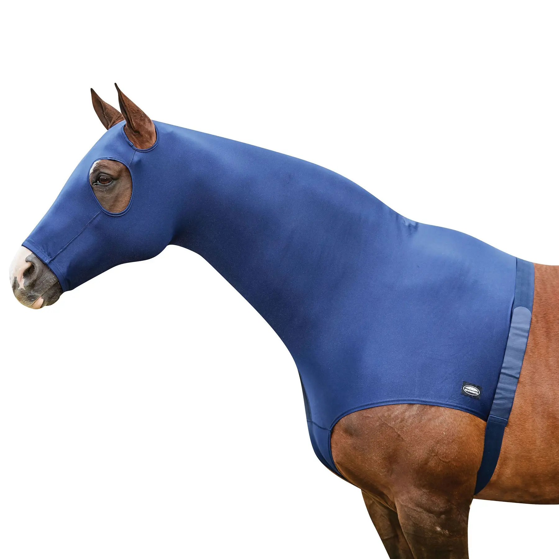 Weatherbeeta Bleu Horse Shoulder Protector With Elastic Neck Cover