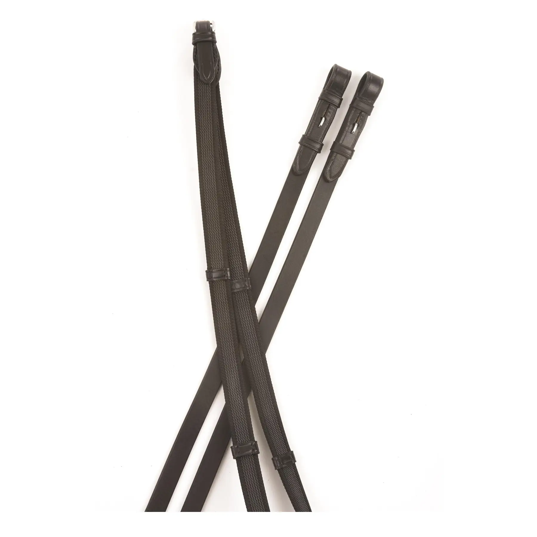 Weatherbeeta Marron Suregrip Horse Reins Collegiate Iv