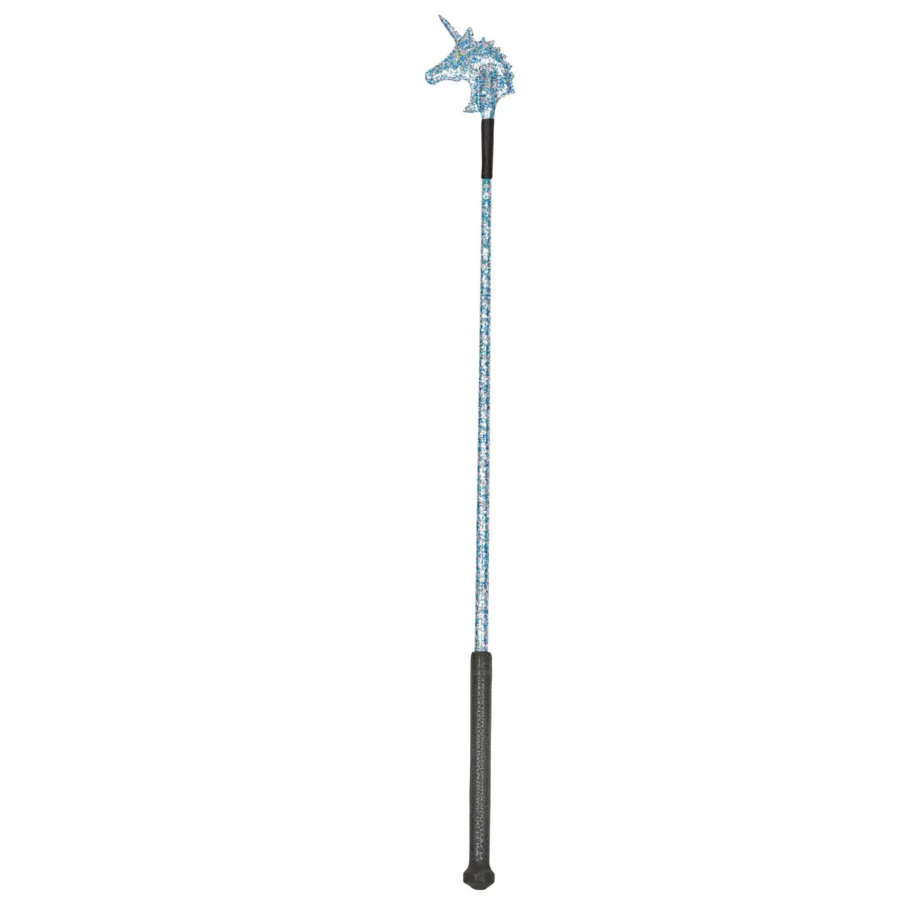 Dublin Bleu Riding Crop Sparkley Unicorn Crop