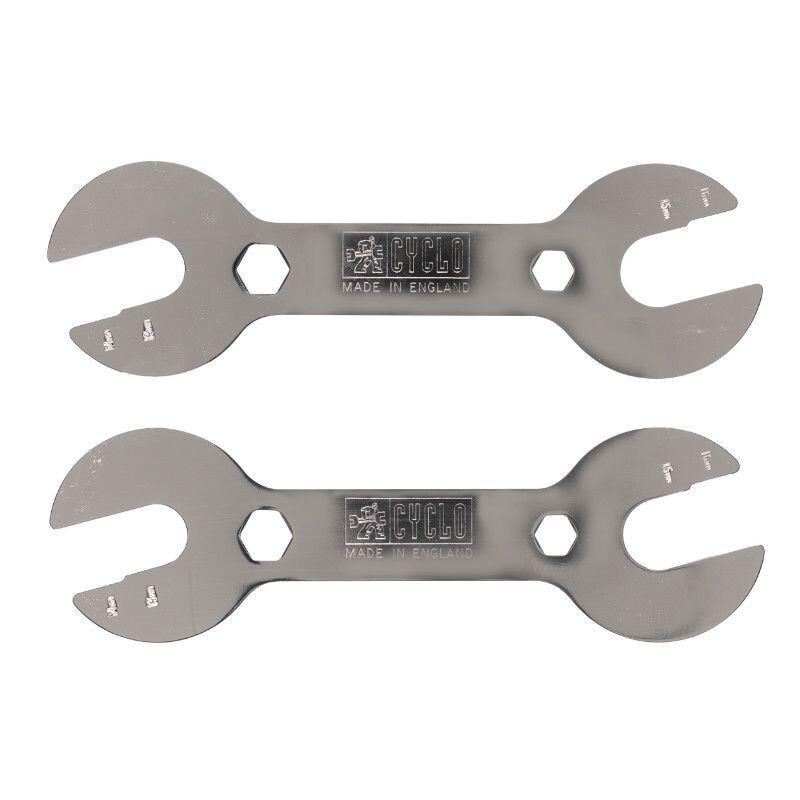 Velo Store - UK Set of 2 cone wrenches Weldtite 13/14mm  15/17mm | Extra 10% off with Subscription, Postage £16.79 to UK Fedex.