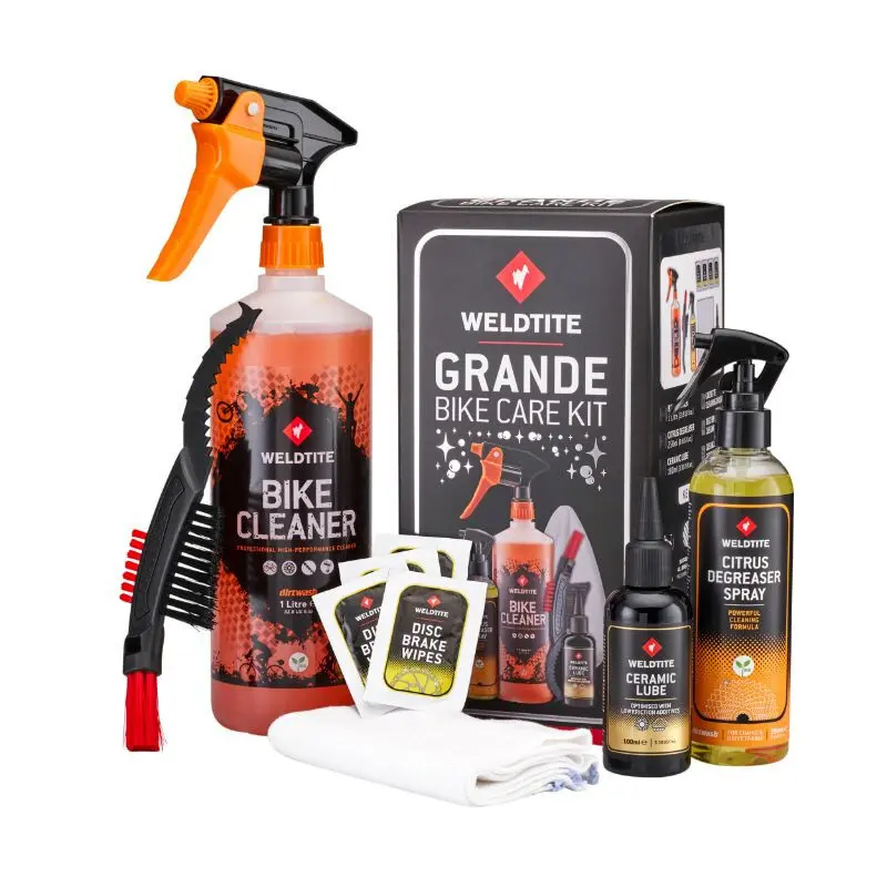 Velo Store - UK Cleaning pack kit Weldtite Bike Care | Extra 10% off with Subscription, Postage £16.79 to UK Fedex.
