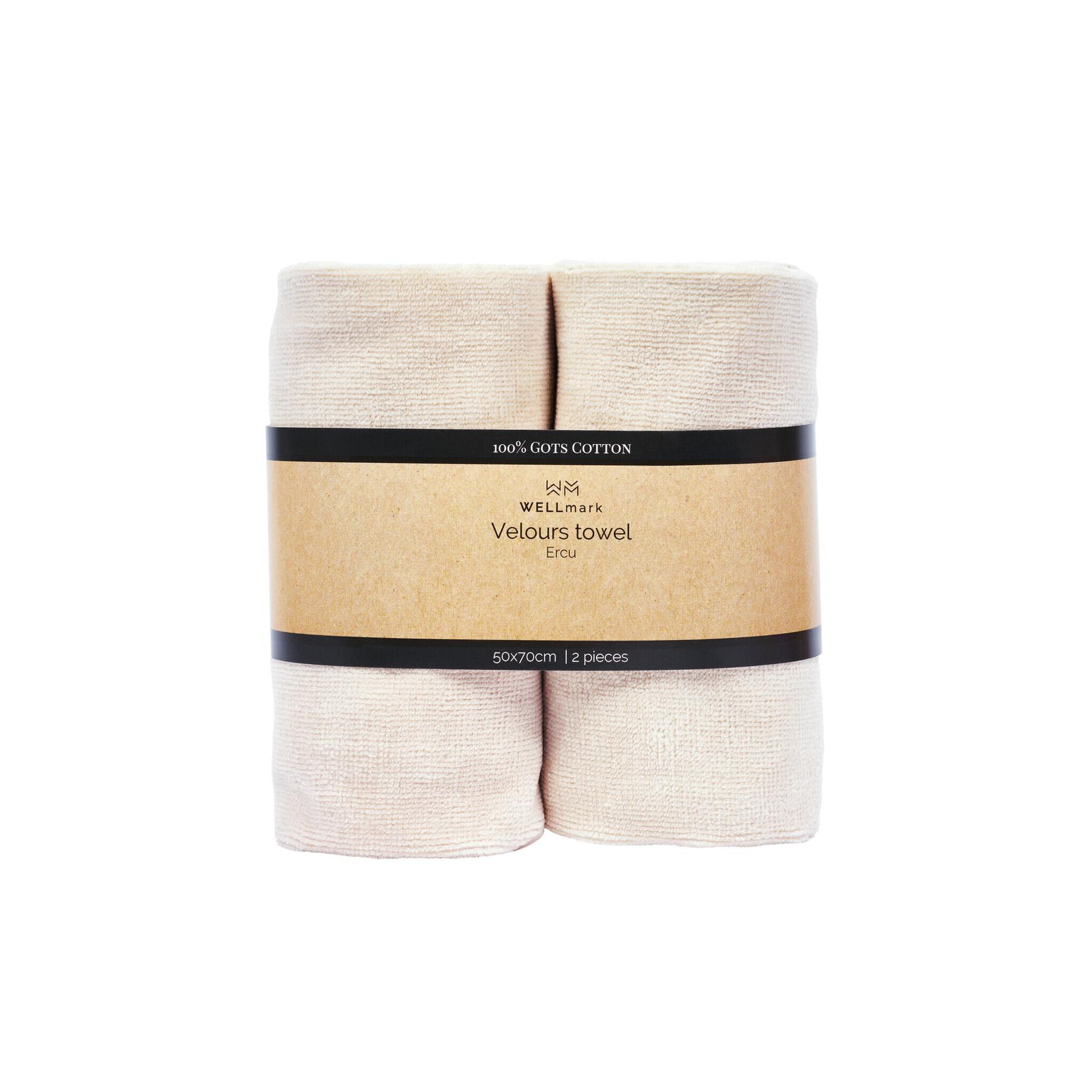 8720938454165 - Velours-Handtuch 50x70 cm