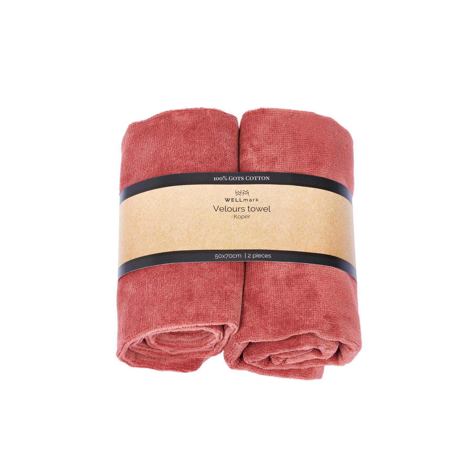 8720938454172 - Velours-Handtuch 50x70 cm