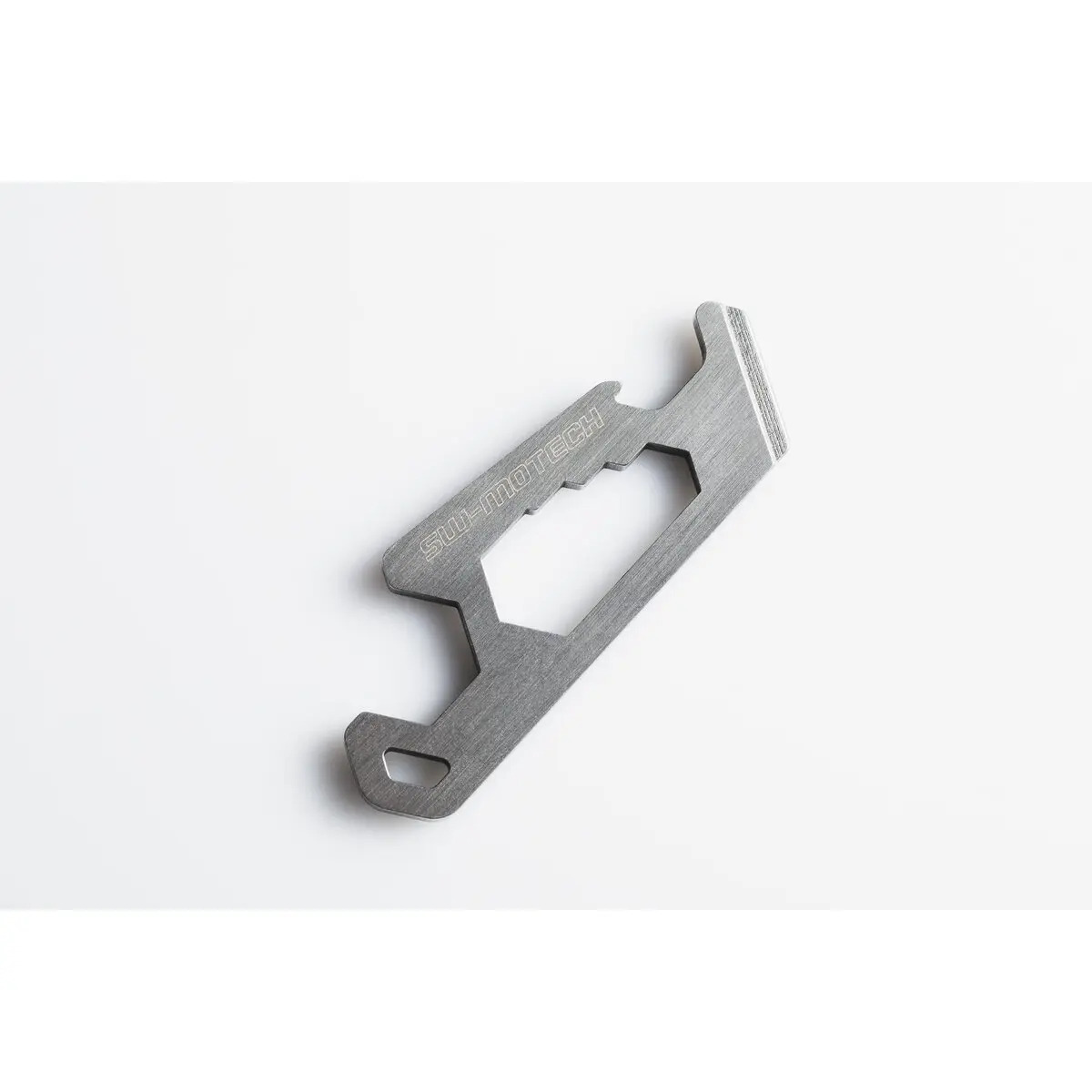 Schlüsselanhänger aus rostfreiem Stahl mit Logo SW-Motech multitool