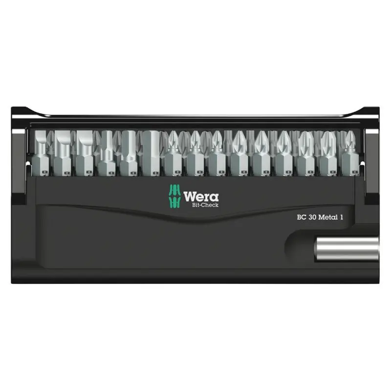 Metall-Bit-Set Wera Bit Check (x30)