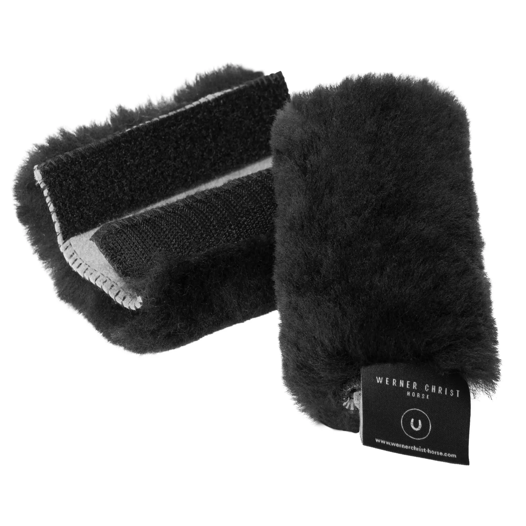 Meilleurs prix pour Paire de fourreaux pour licol en mouton véritable Werner Christ Horse