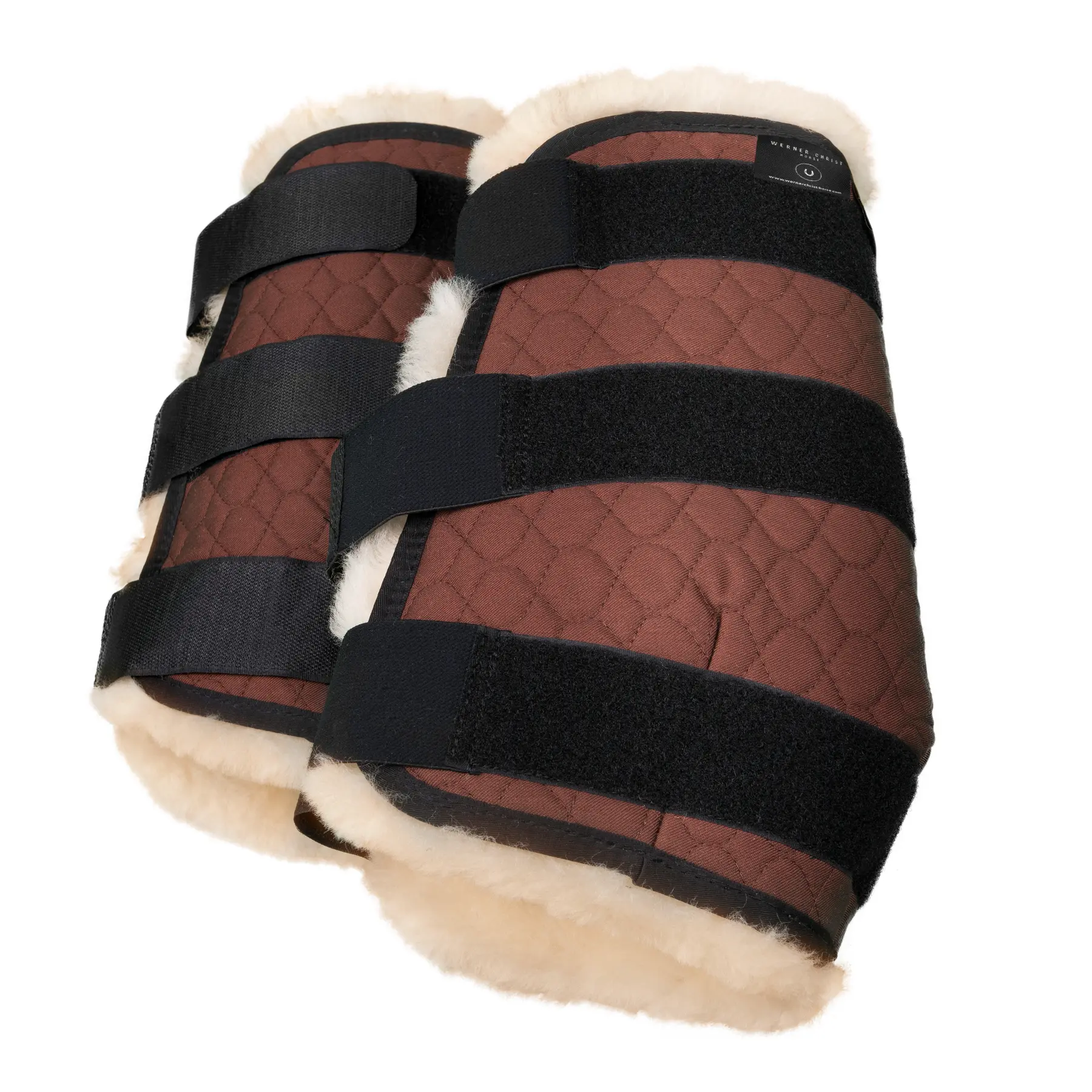 Werner Christ Horse Marron Front Gaiters For Horses