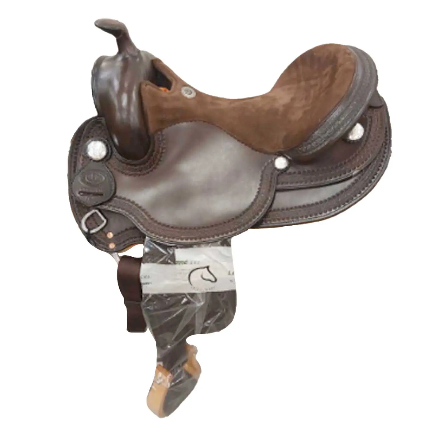 Meilleurs prix pour Selle équitation Westwood Ww-bar #11 16" Fqh -dark Brn/suede Brn-sm-1-40-23