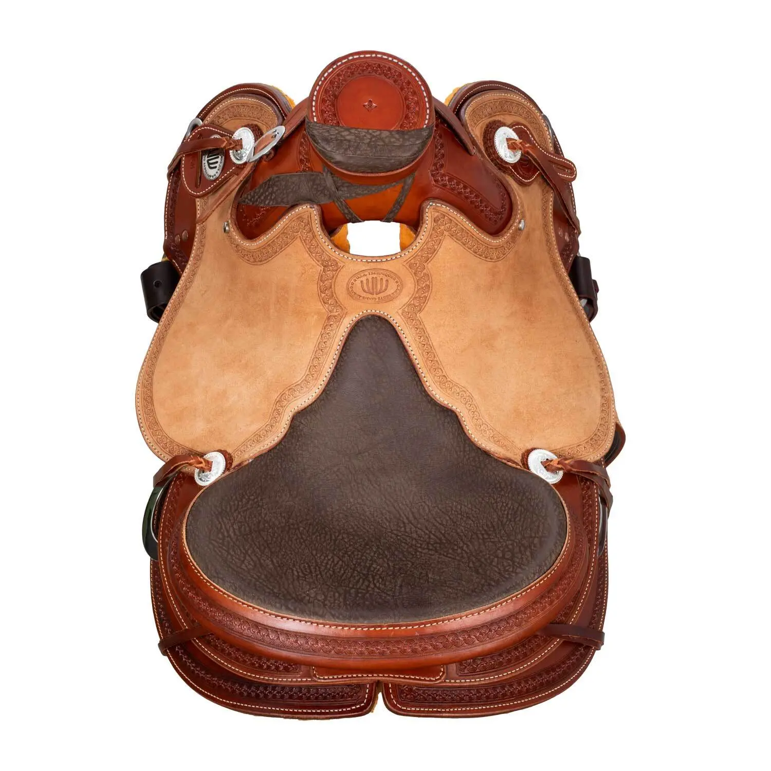 Selle Western Wade En Cuir - Taille 15 Pouces - Marque Ridex - NEUVE (autres Tailles Dispo)